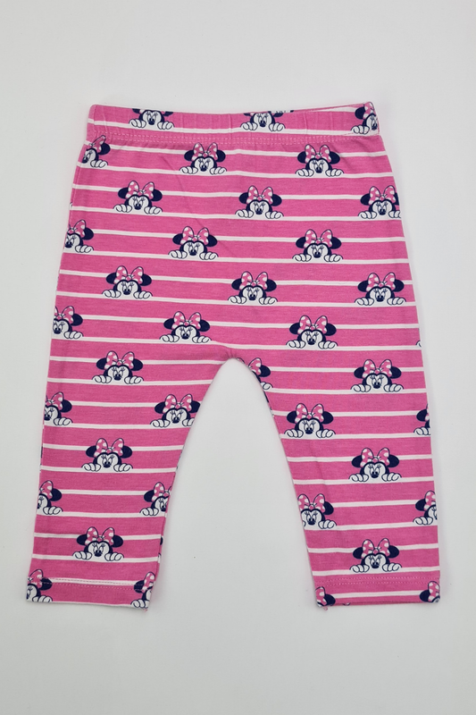 3-6 mois - Legging Minnie Mouse rose (George)
