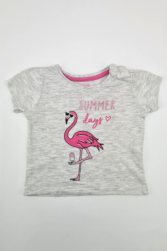0–3 Monate – T-Shirt „Summer Days“ (Primark)