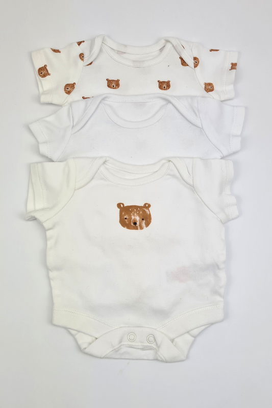 Tiny Baby (5 Pfund) – Body-Set mit Bärengesicht (F&amp;F)