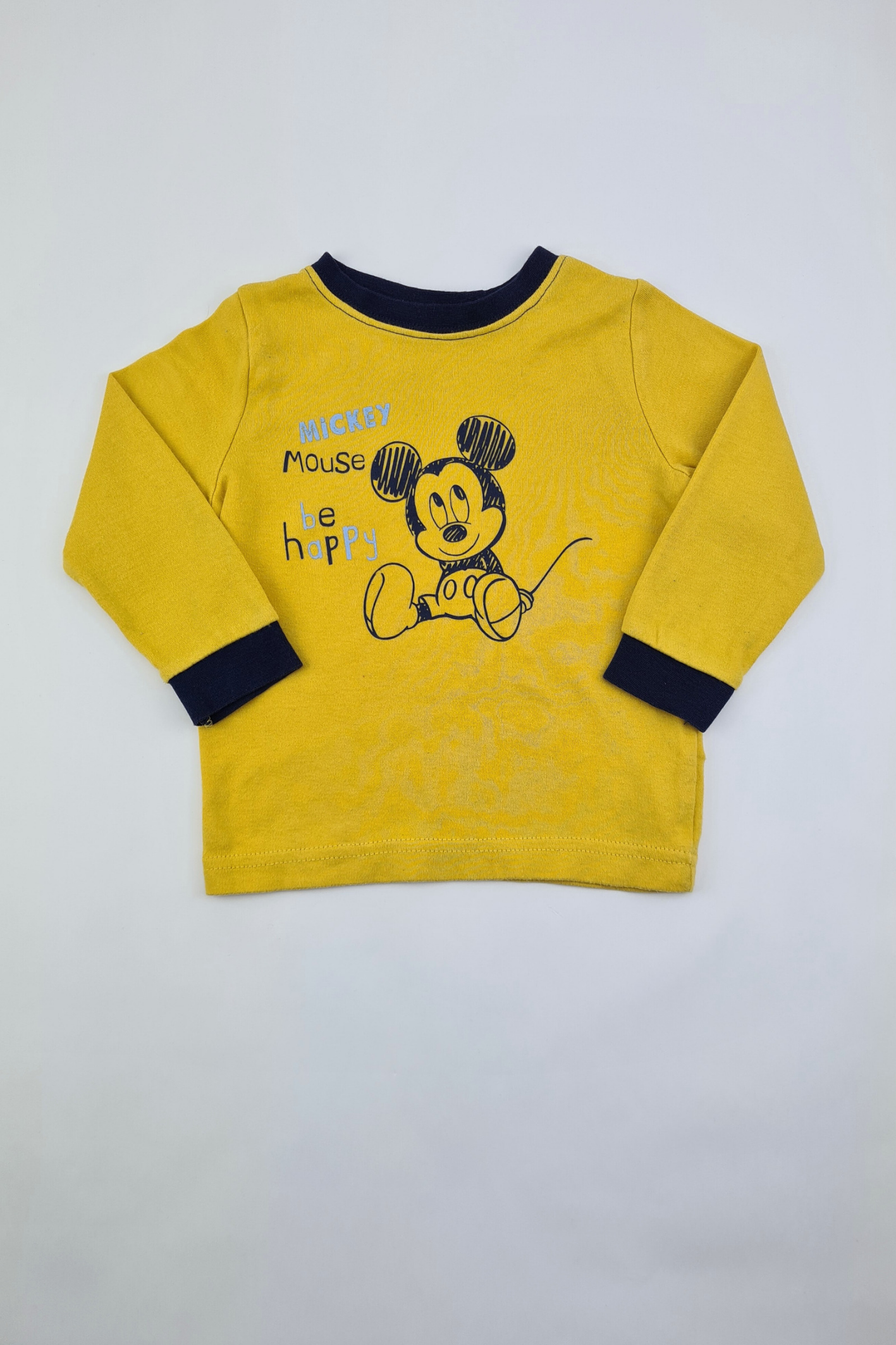 9-12m - Be Happy Mickey Mouse T-shirt