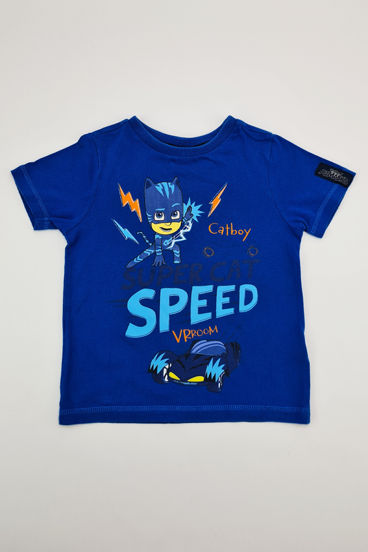 18-24m - PJ Masks 'Super Cat Speed' T-shirt