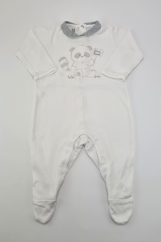 3–6 m – Panda-Schlafanzug