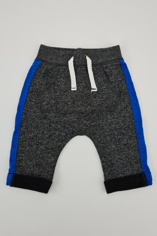 1 m (10 lb) - Pantalon de jogging charbon et bleu (Primark)