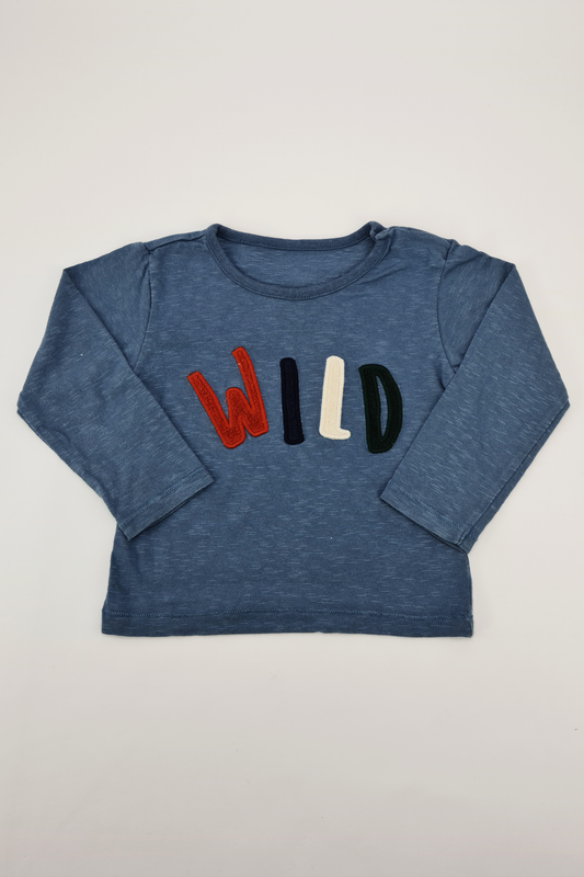 12–18 Monate – „Wild“-T-Shirt