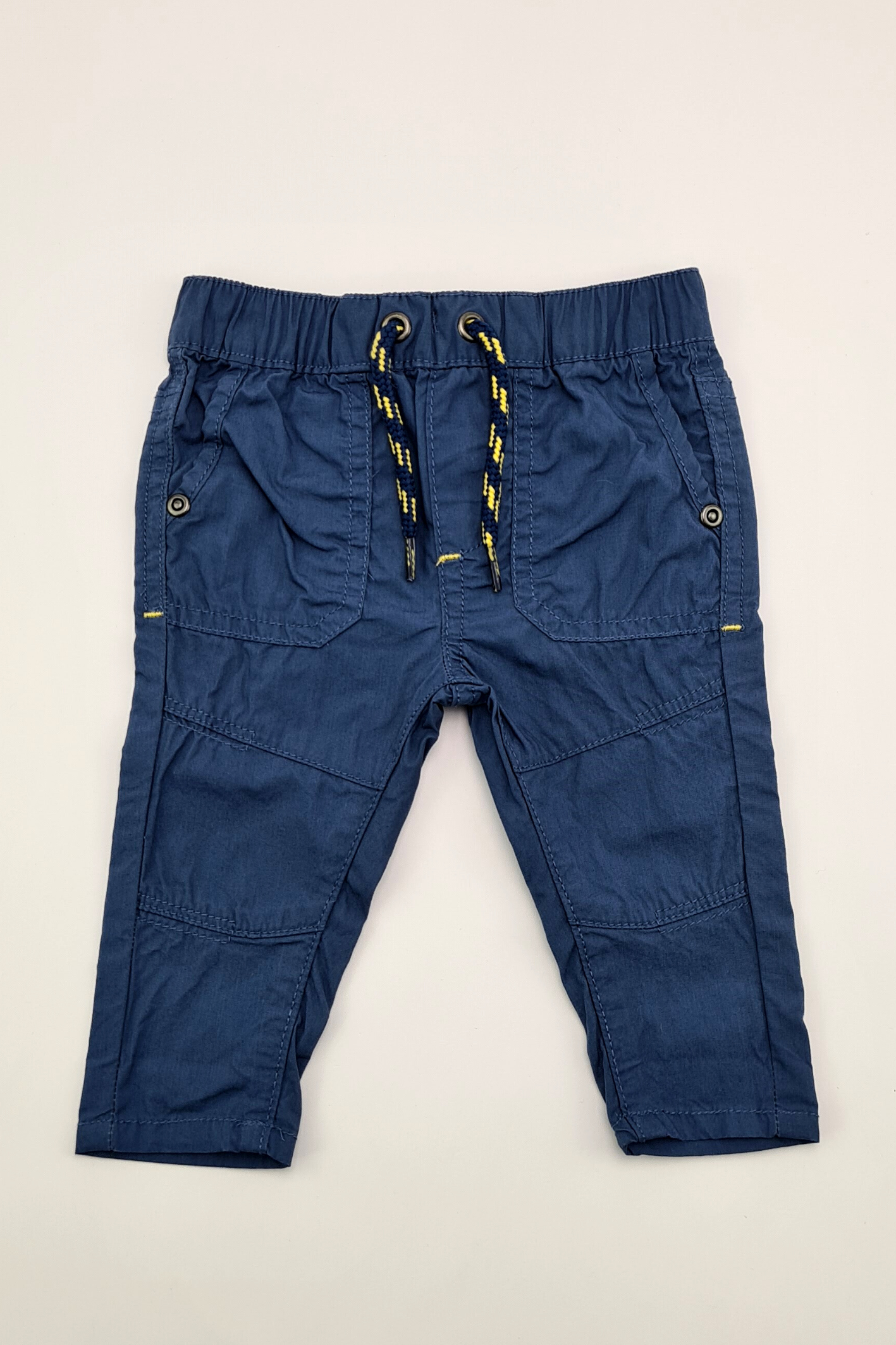 0-3m - Pantalon Bleu 100% Coton (M&amp;Co.)