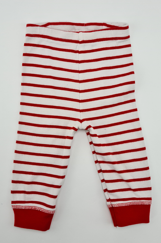 3-6m - Red & White Striped Bottoms ( Mothercare)