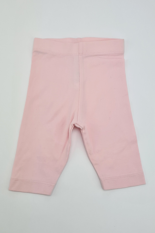 First Size (9lbs) - Pink Leggings (George)
