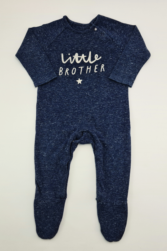 9–12 Monate – Schlafanzug „Little Brother“ aus 100 % Baumwolle (Di)