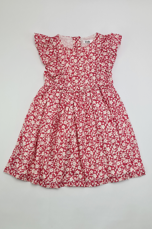 18–24 Monate – Kleid mit Blumendruck (M&amp;Co.)