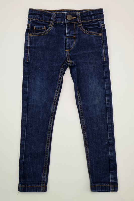 12-18m - Dark Blue Skinny Jeans (M & Co.)