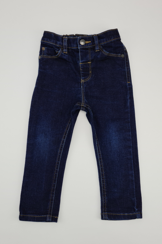 12-18m - Dark blue jeans