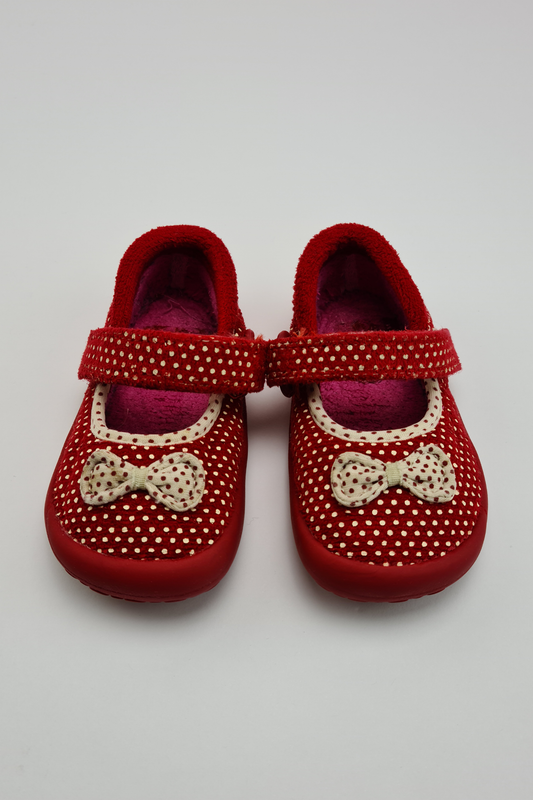Größe 4F – Rote Mary Jane-Schuhe