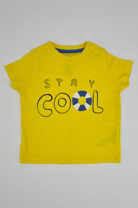 6-9m - 'Stay Cool' T-shirt