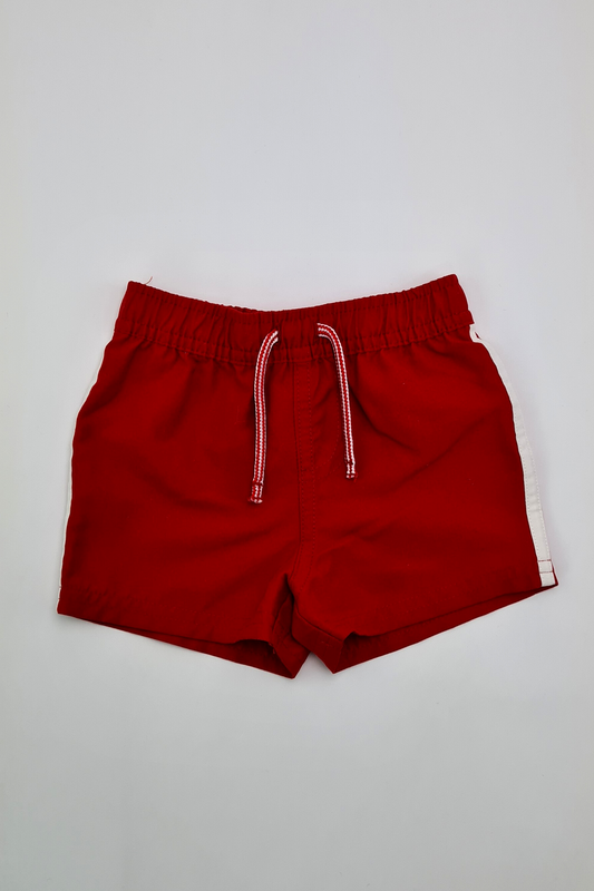 3-6m - Red Shorts