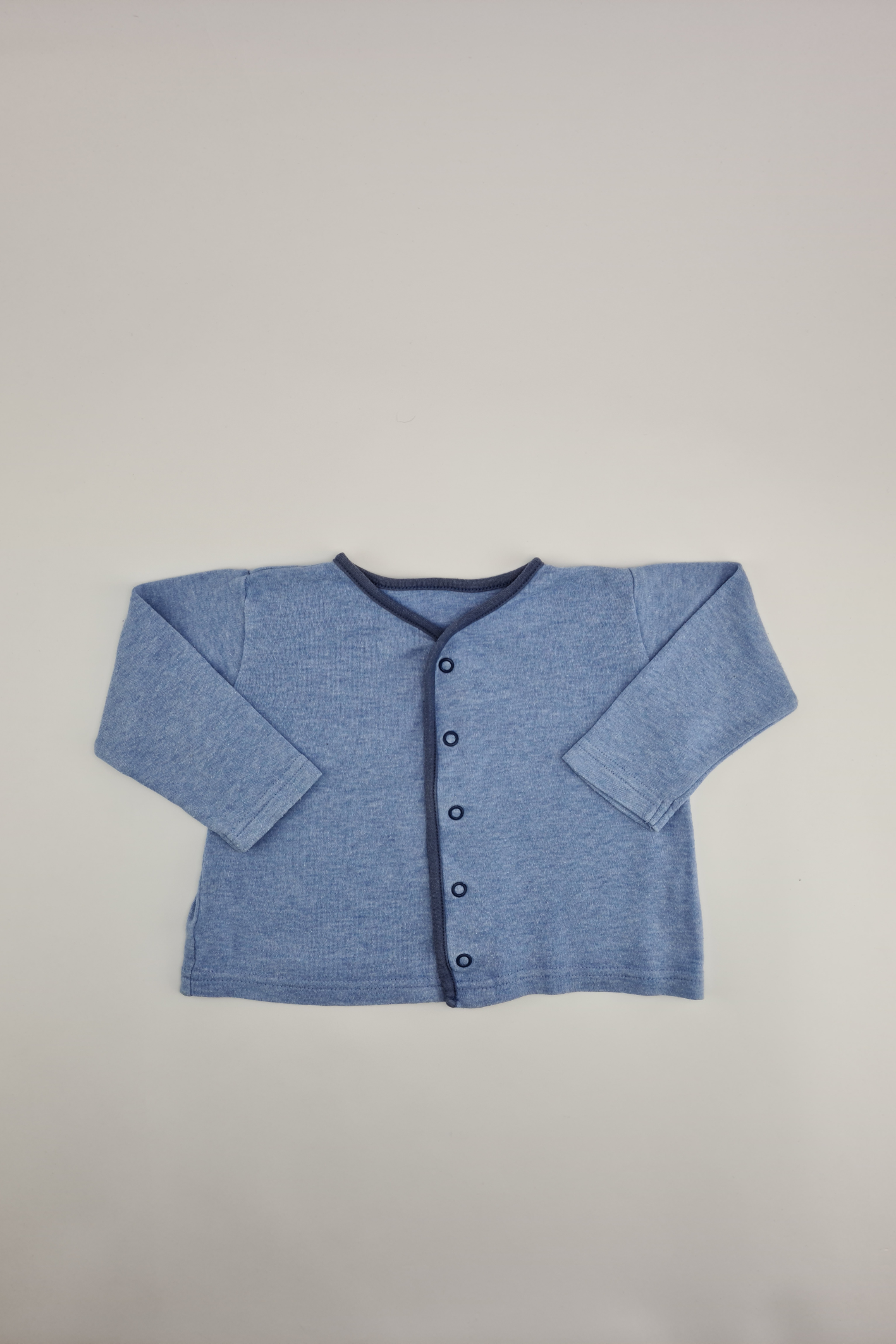 6-9m - Navy Button Up Jacket