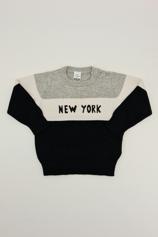 6-9m - 'New York' jumper