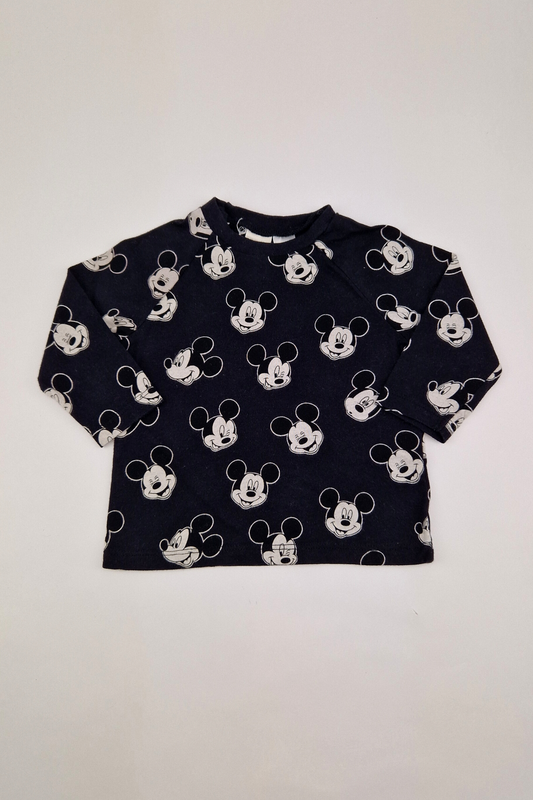 3-6 mois - T-shirt Mickey Mouse (H&amp;M)