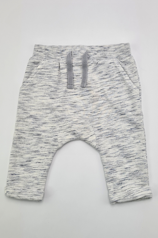 0-3m - Grey Joggers (M & Co.)