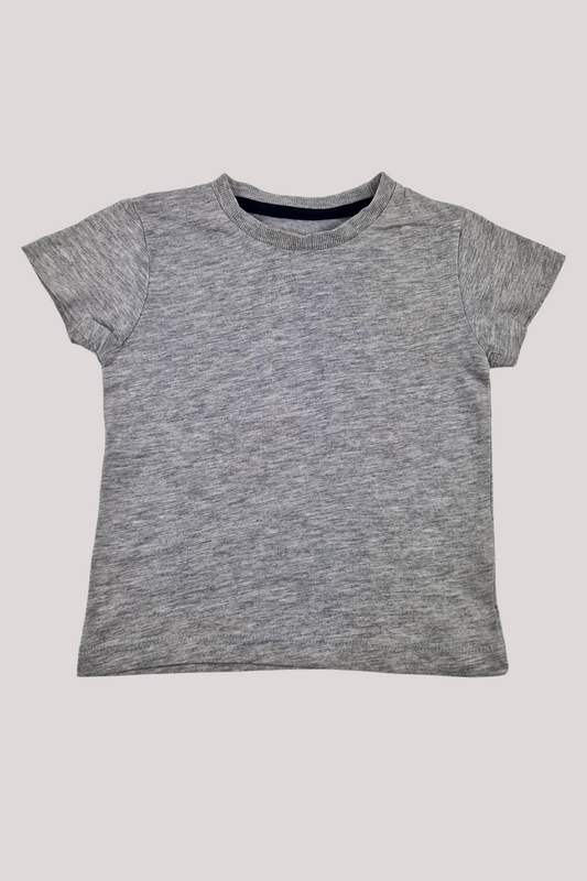 12–18 Monate – graues T-Shirt (Matalan)