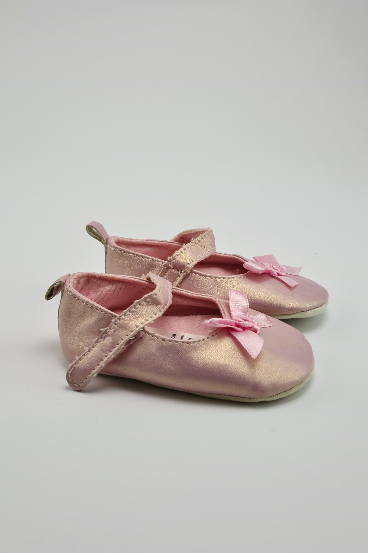 6-9m - Pink Soft Sole Shoes - Precuddled.com