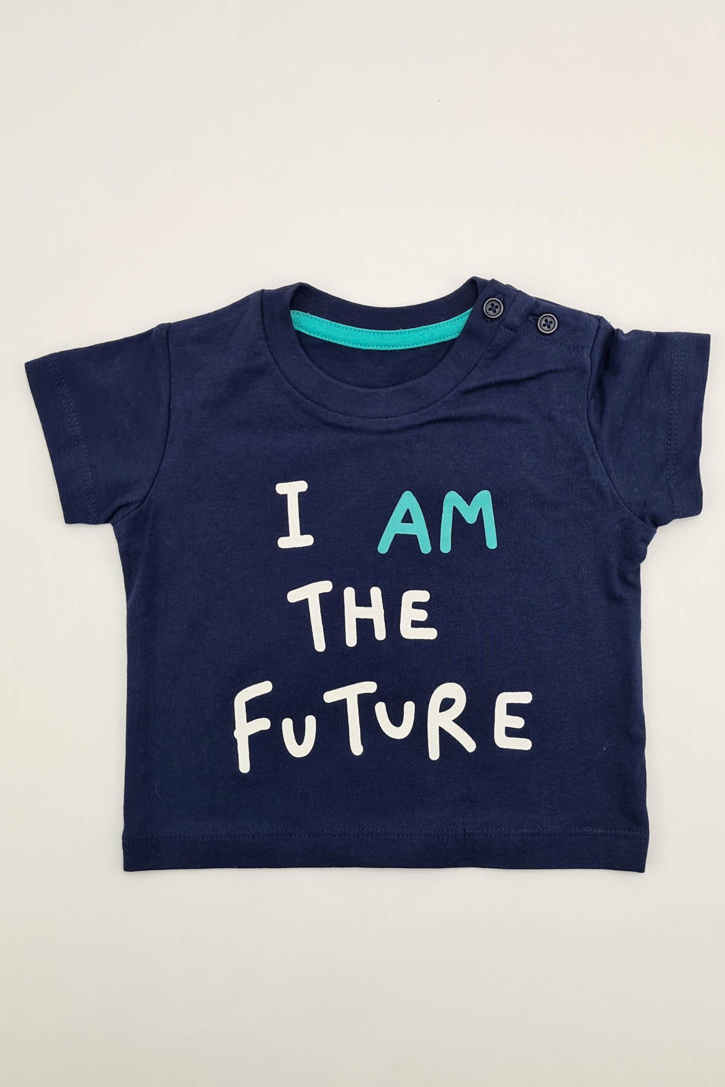 0–3 Monate – T-Shirt „I Am The Future“ aus 100 % Baumwolle (Matalan)
