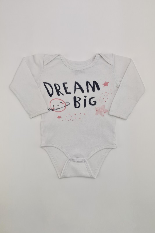 6-12m - 'Dream Big' bodysuit