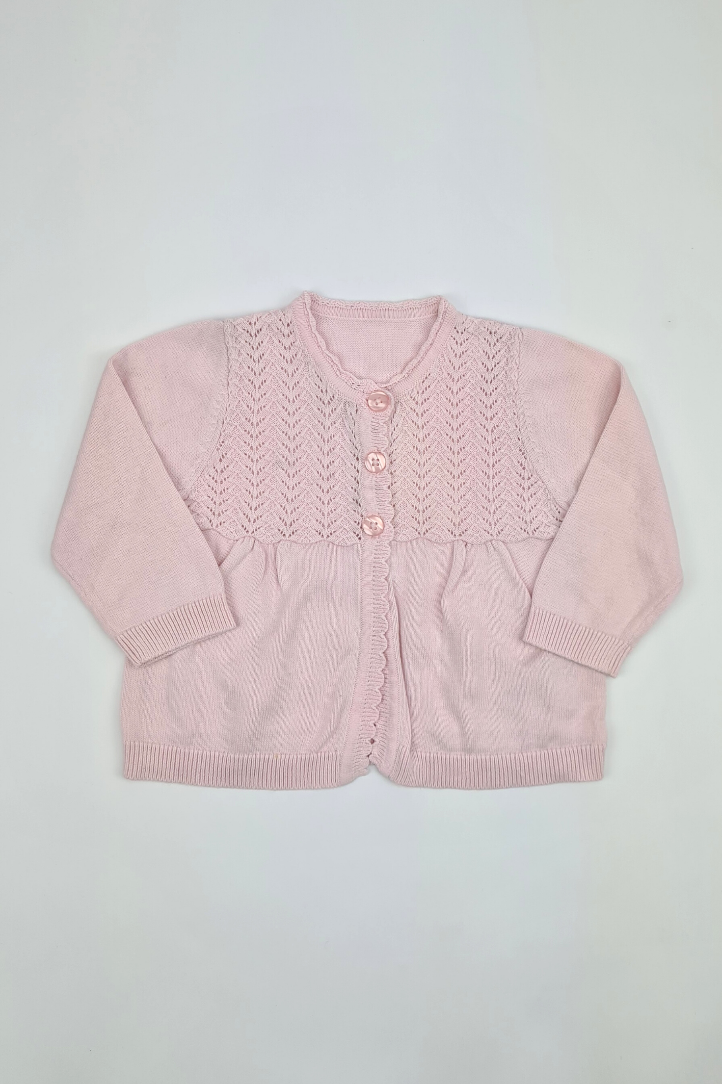 6-9m - Light Pink Cardigan