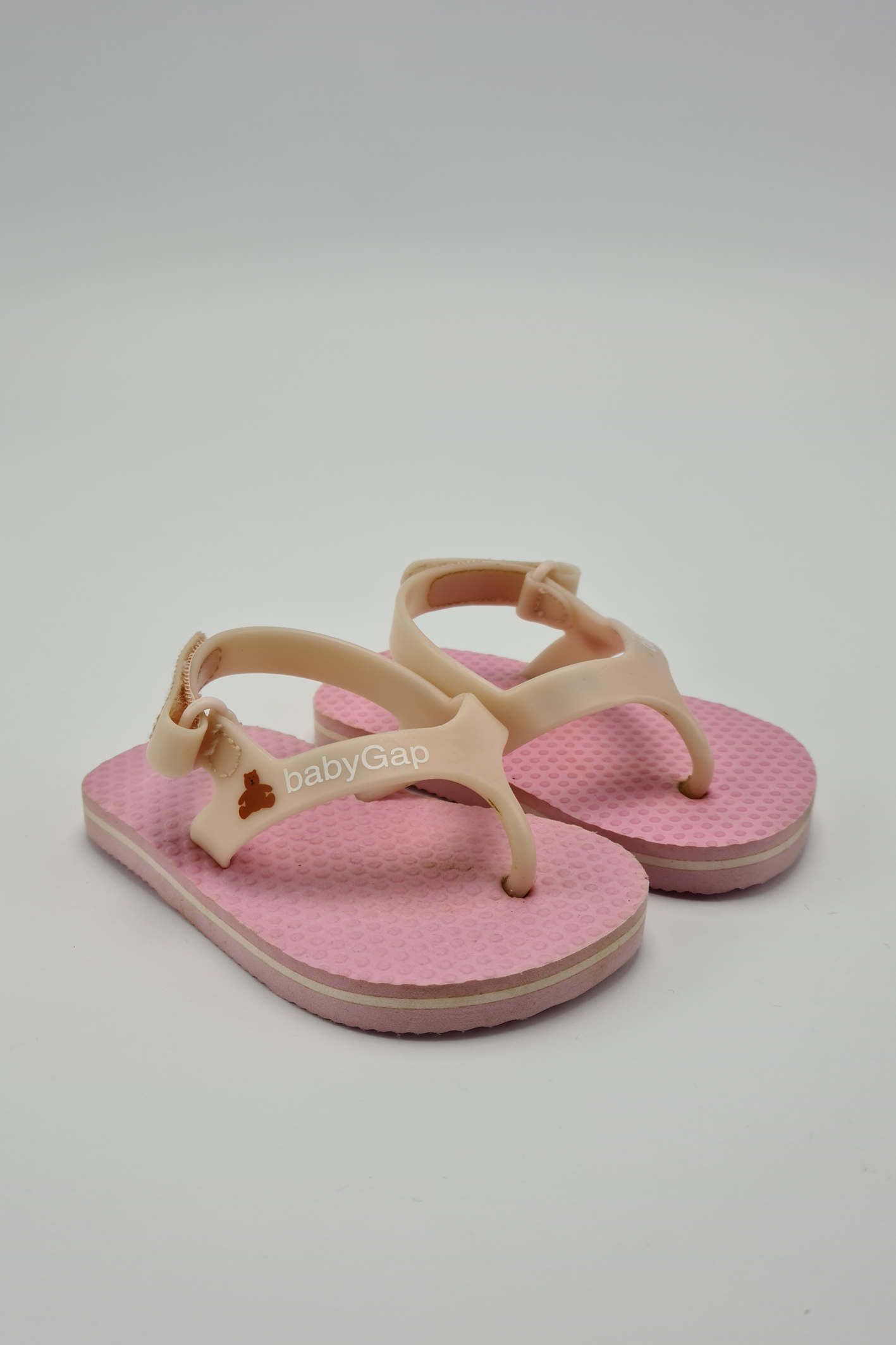 3–6 m – rosa Flip-Flops (Baby Gap)