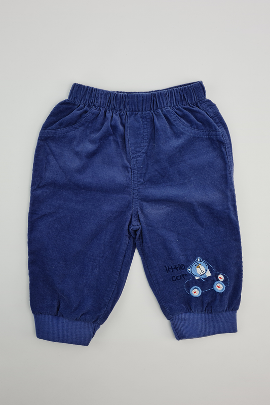 Blue Corduroy Trousers - Precuddled.com