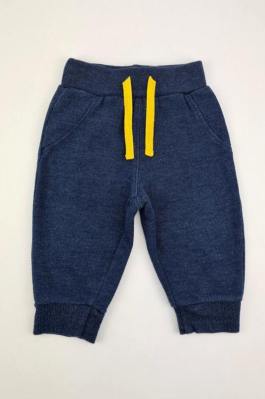 6-9 mois - Pantalon de jogging bleu marine