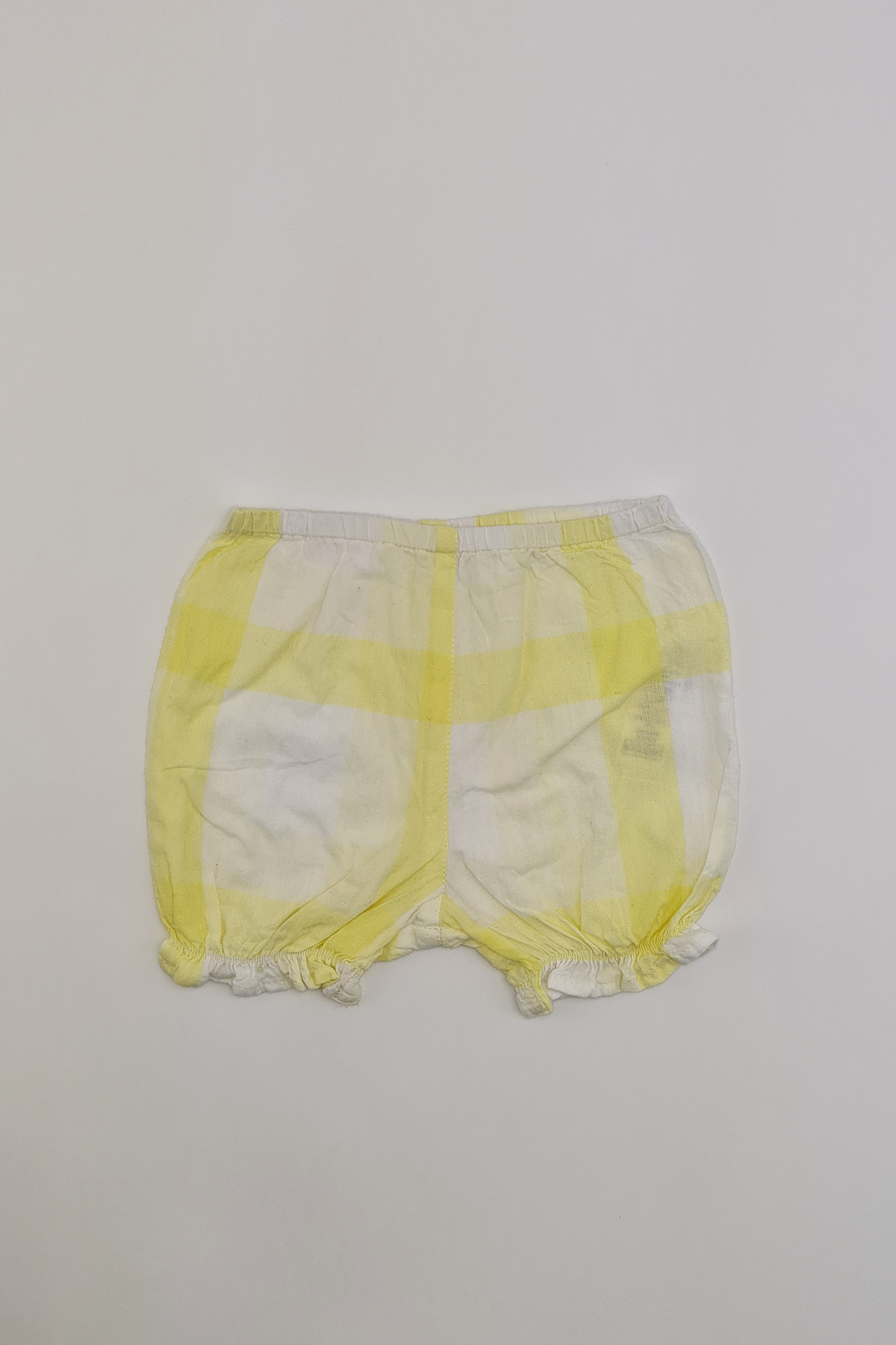 Yellow & White Shorts - Precuddled.com