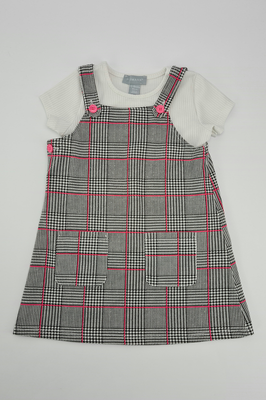 12-18m - Pinafore Dress Outfit