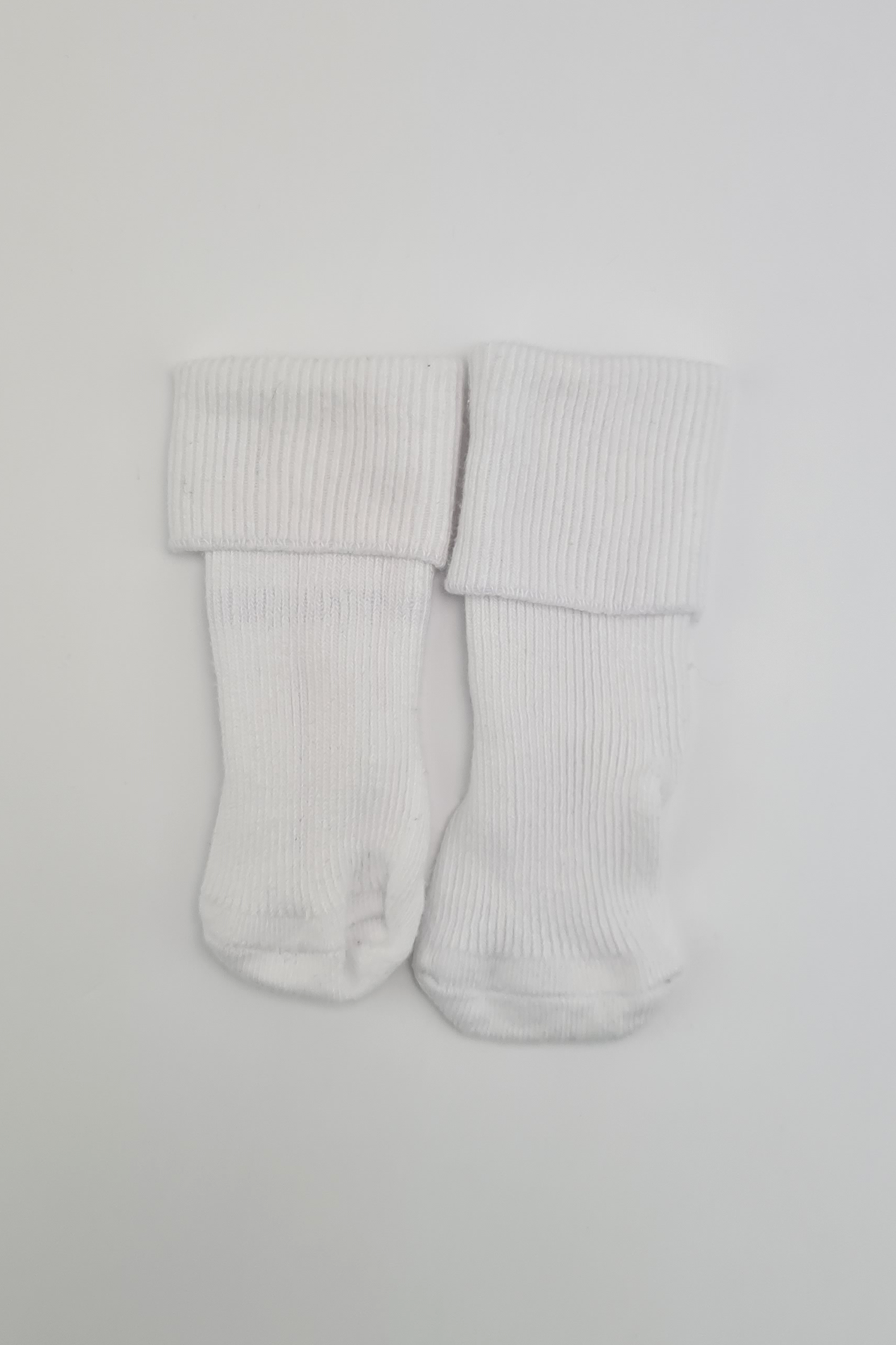 0-6m - White Socks - Precuddled.com
