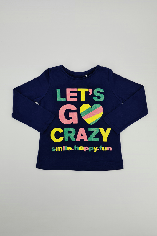 18-24m - Let's Go Crazy t-shirt