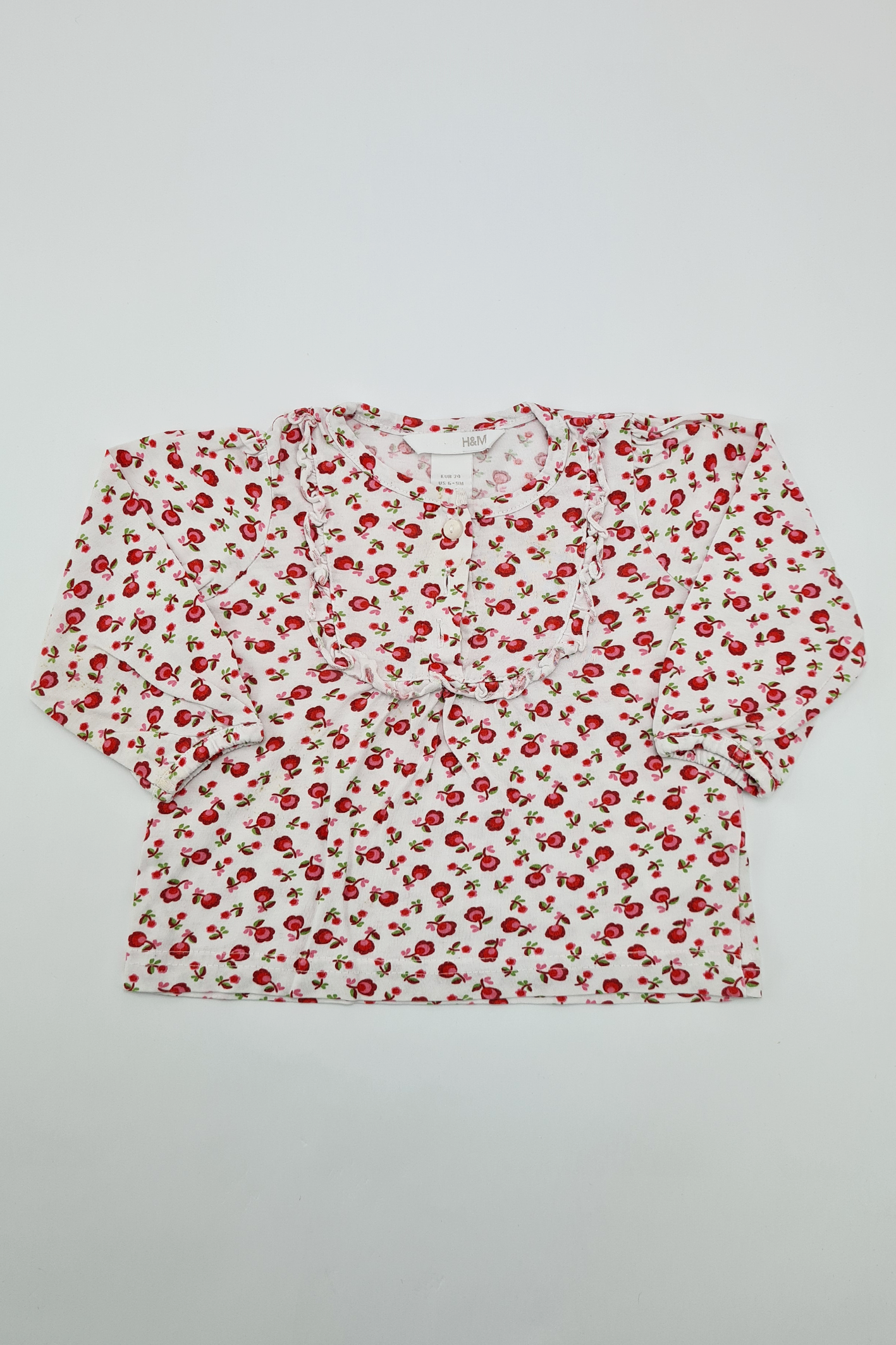 Long Sleeve Floral Top (H&M)
