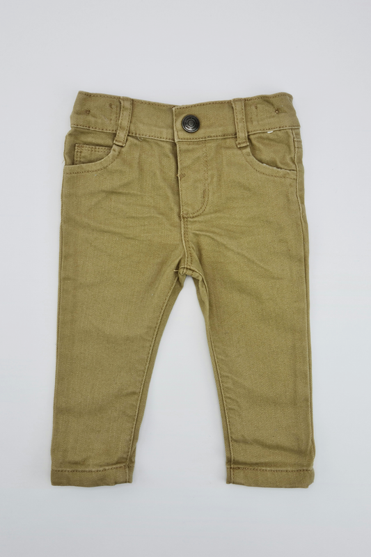 3-6m - Khaki trousers
