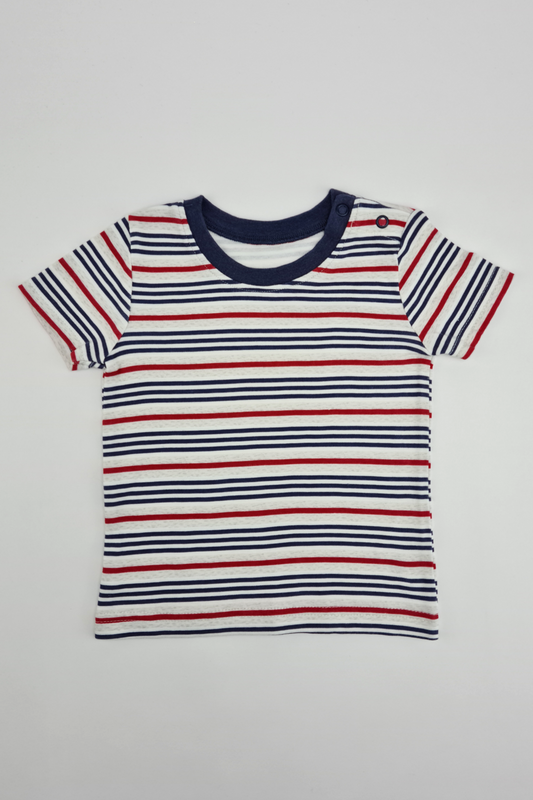 6-9m - Striped T-shirt