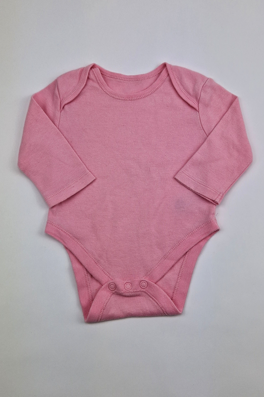 3-6m - Pink Bodysuit