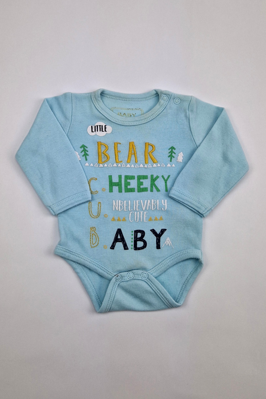 3-6m - Body Petit Ours