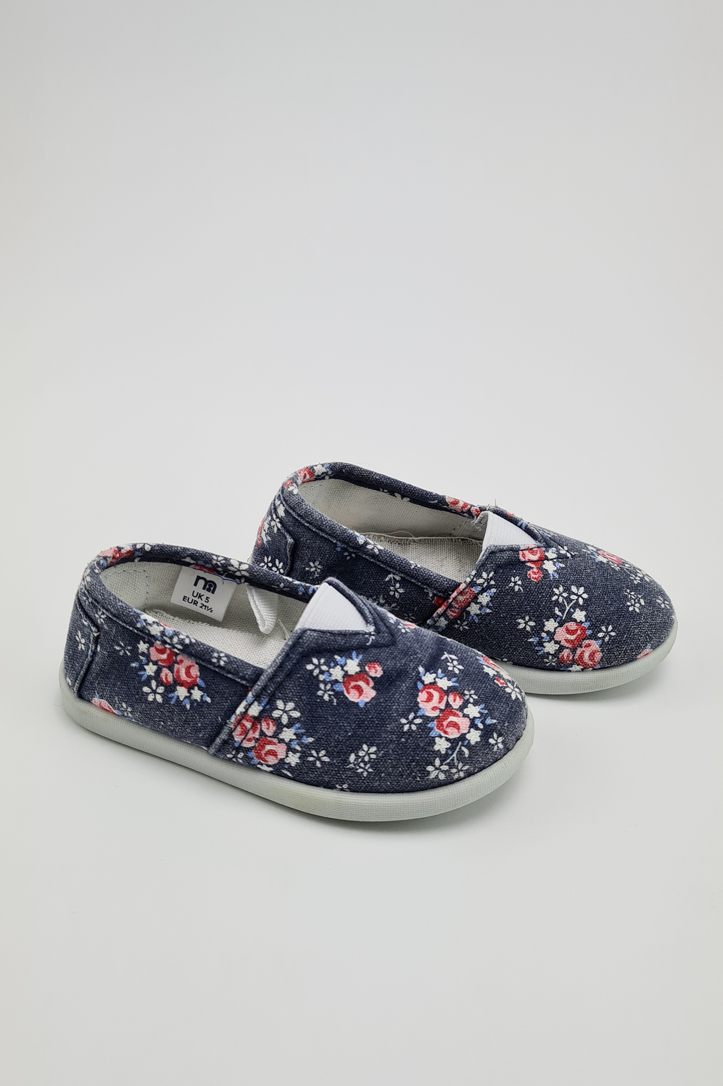 Size 5 - Floral Slip-on Trainers - Precuddled.com