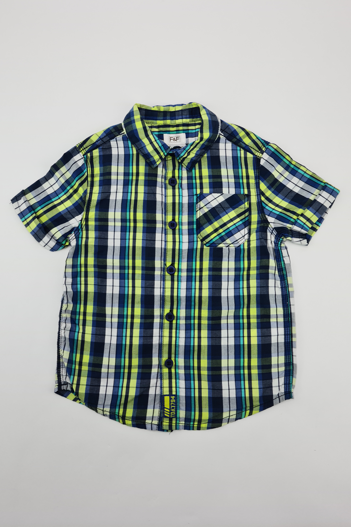 18-24m - Plaid Button-Up Shirt