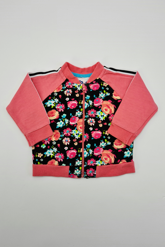 3-6m - Floral Jacket