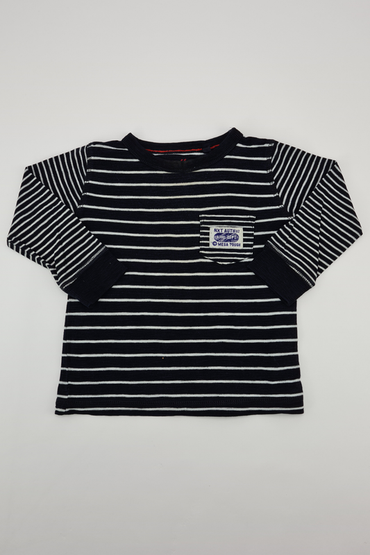 12-18m - Striped T-shirt