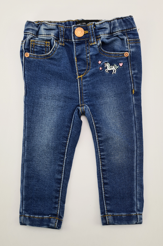 3-6m - Unicorn Jeans (Denim Co)