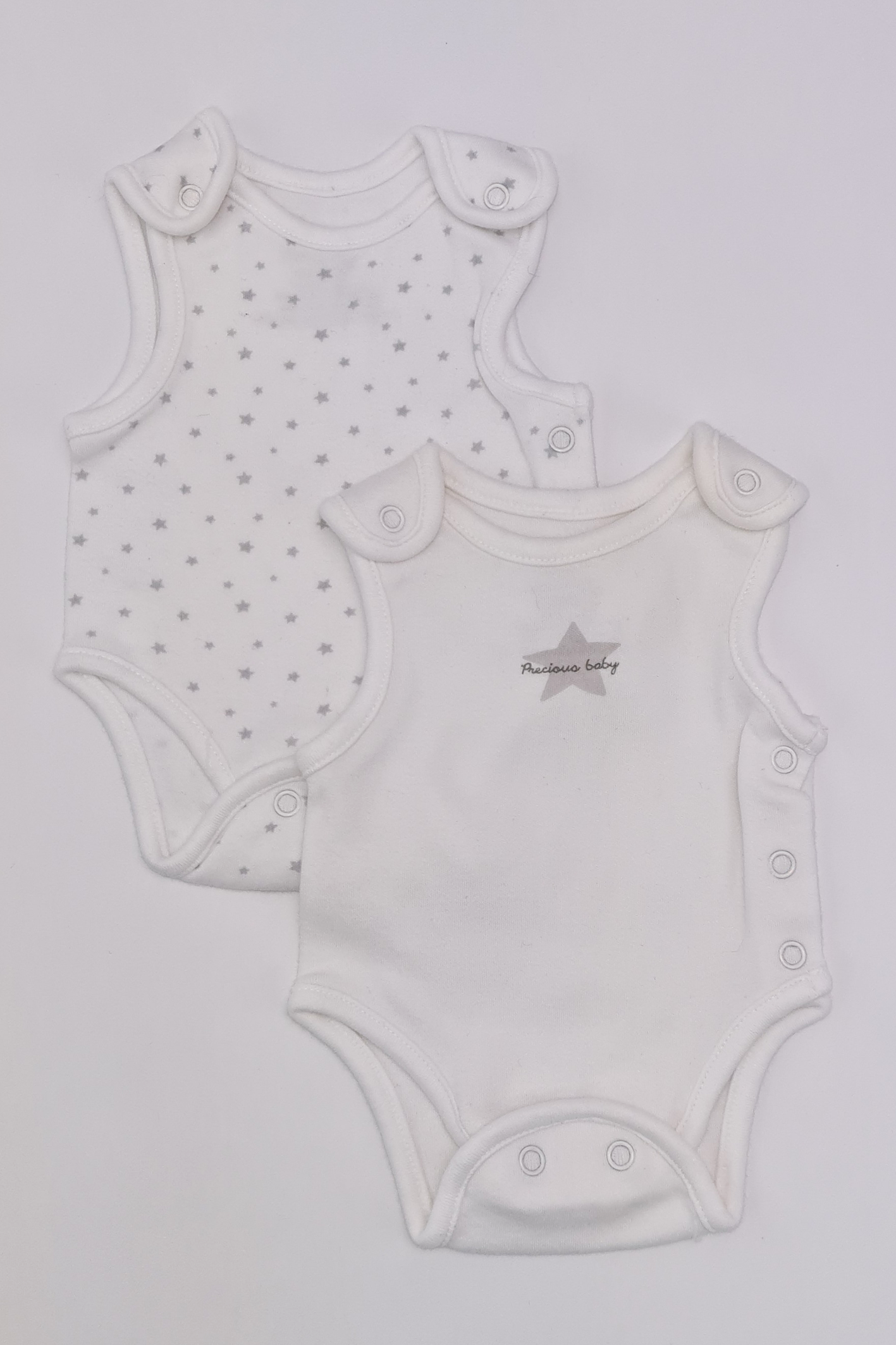 Bébé prématuré (5 lb) - Ensemble body 'Precious Baby' (George)