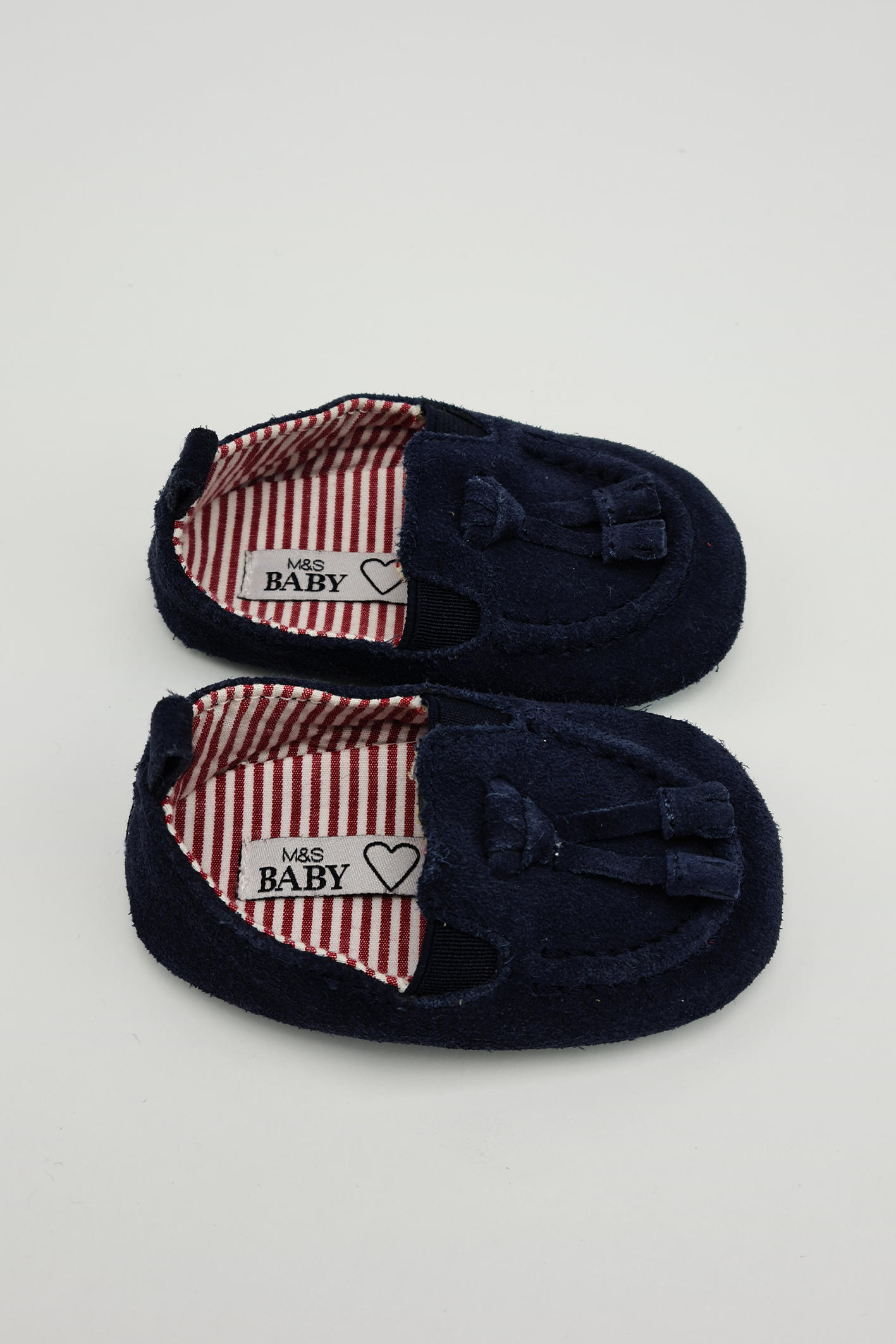3-6m - Navy Loafers (M&S Baby) - Precuddled.com