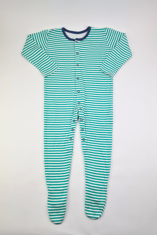 18-24m - Striped Sleepsuit
