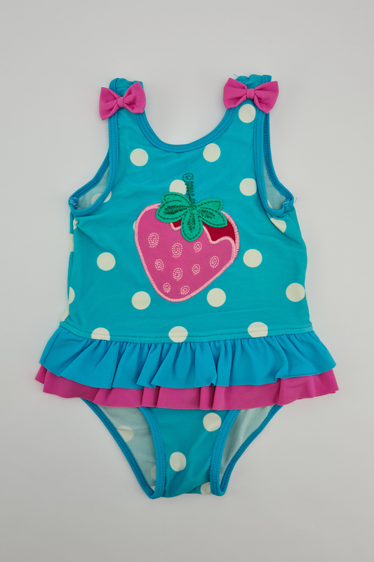 9-12m - Strawberry Swimsuit