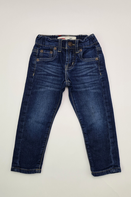 2–3 Jahre – Dunkelblaue Jeans (Levi's)